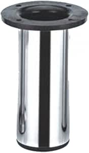 طاولة من الكروم مقاس 80 ملم × 50 ملم