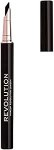 قلم تحديد عيون فليك اند جو من ريفولوشن سعة 1.2 مل، متلألئ، من ريفوليوشن بيوتي لندن، أسود