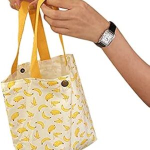 حقيبة تسوق قماشية ، حقيبة أزهار مطبوعة لطيفة للنساء حقائب تسوق قابلة للطي ، حقيبة تسوق قابلة لإعادة الاستخدام حقيبة يد متينة للتسوق اليومي البقالة السفر التخزين والاستخدام اليومي