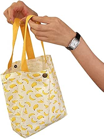 حقيبة تسوق قماشية ، حقيبة أزهار مطبوعة لطيفة للنساء حقائب تسوق قابلة للطي ، حقيبة تسوق قابلة لإعادة الاستخدام حقيبة يد متينة للتسوق اليومي البقالة السفر التخزين والاستخدام اليومي