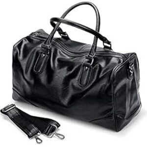 حقيبة الكمبيوتر بو الجلود حقائب السفر الرجال حمل على الأمتعة حقائب الرجال الخشن حقيبة السفر حمل كبيرة حقيبة عطلة نهاية الأسبوع ليلة وضحاها حقيبة الكمبيوتر المحمول عالية السعة، من ميو