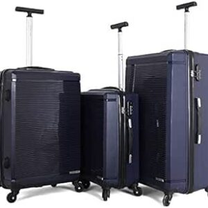 جيردانو مجموعة حقائب سفر بعجلات، 3 قطع، كحلي