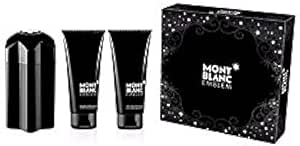 طقم هدية ايمبليم من مونت بلانك - او دى تواليت، للذكر، 100.0 ملليلتر
