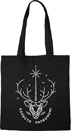 هاري بوتر شنطة توت سوداء 38 × 40 سم، اسود، متعددة الاستخدامات BWHAPOMBB004, أسود