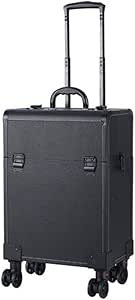 شنطة مكياج للنساء بعجلات بسعة كبيرة من اف تي بي اتش كيو بي - جيه اكس سي اس، شنطة ادوات احترافية للسفر (اللون: C، المقاس: 37 × 25 × 52 متر)، متعددة، جلد