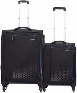 زيبلوك شنطة سفر بعجلات من البوليستر، مجموعة من قطعتين, بريسم اس, Set of 2(20&24 inch), حقيبة سفر