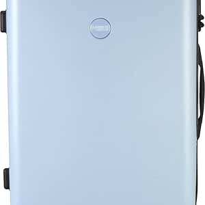 حقيبة سفر متوسطة الحجم من برينسيس ترافلر - PT01 - حقيبة سفر مع 4 عجلات - ازرق فاتح - 67 سم - حقائب وعربات - حافظة صلبة، أكريلونيتريل بوتادين ستايرين (ABS)