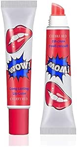 في بي ايه احمر شفاه وملمع ماجيك كولور قابل للتقشير يدوم طويلا بلون كرزي لامع