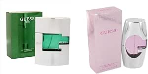 طقم من قطعتين عطر جيس مان للرجال- او دي تواليت- 75مل مع بينك النسائي - بارفان 75 مل للجنسين