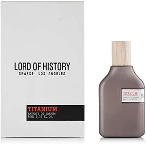 عطر تيتانيوم لورد اوف هيستوري اكستريت دي بارفان 80 مل - فاخر يدوم طويلا للرجال مع روائح جريئة وراقية وأنيقة لا تتأثر بمرور الزمن
