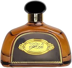 عطر بخاخ امير الصحراء للرجال من الرحاب، لون بني، 100 مل