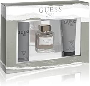 عطر جيس 1981 للرجال أو دي تواليت ، 100 مل مع جل استحمام ، 200 مل وسبراي للجسم ، 226 مل - عبوة من 1