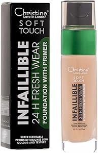 كرستين كريم اساس سوفت تاتش تغطية كاملة رقم 07، كل الأنواع