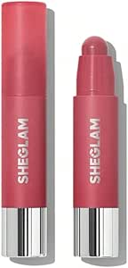 شيجلام مكياج - قلم احمر شفاه جست كيسد - لمسة نهائية طبيعية ومقاومة للماء (شورت كيك)، غير لامع