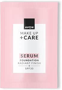 عينة 1 مل من سيروم كريم الأساس السائل ميك اب كير من افون للحصول على لمسة نهائية مشرقة - لون برونزي درجة 515N