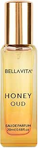 عطر او دي بارفان فاخر هوني عود للجنسين من بيلا فيتا برائحة الزهور والفواكه ورائحة منعشة، 20 مل
