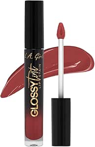 ملمع شفاه لامع من ال ايه جيرل - لوفلي يمنحك لمعان شديد يدوم طويلًا، تركيبة ناعمة غير جافة، أداة توزيع دقيقة، لم يُختبر على الحيوانات وخالي من البارابين، 2.9 جرام