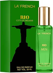 عطر ريو للرجال من لا فرينش | 20 مل | او دي بارفان | يدوم طويلا | روائح عطرية فرنسية واكوا | رائحة عطرية عالية