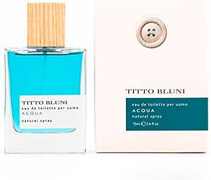 عطر اكوا للرجال من تيتوني بلو، او دي تواليت، 75 ملل