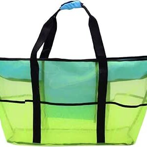 حقيبة لعب للشاطئ والبحر من لايس وورك، حقيبة حمل متعددة للنزهات