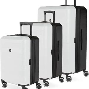 سويس جير شنطة سفر دويت صلبة قابلة للتوسيع مع عجلات دوارة