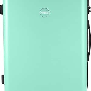 شنطة سفر متوسطة الحجم من برينسيس ترافيلر - PT01 - حقيبة سفر مع 4 عجلات - لون اخضر فاتح باسيفيك - 67 سم - حقائب وعربات - حافظة صلبة