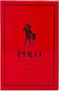رالف لورين - عطر بولو ريد رالف لورين او دي تواليت للرجال، 125.0 ملليلتر