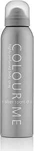 عطر بخاخ للجسم كولور مي سيلفر سبورت للرجال من ميلتون لويد - 150 مل