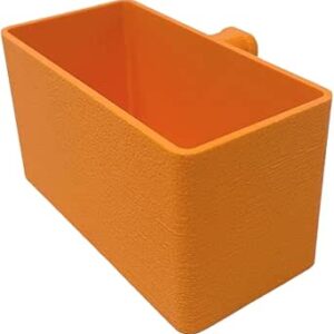 فريش اي بوغليتس - ملحق تعليقة منظم متوافق مع شنط بوغ - حافظ على المفاتيح او الاشياء الشخصية في متناول اليد مع شنطة توت الخاصة بك، برتقالي، مقاس واحد