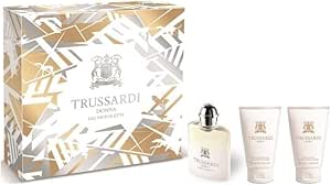 طقم تروساردي دونا - أو دو بارفان (نسائي) 100 مل 3 قطع