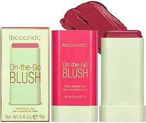 قلم بلش 3 في 1 متعدد الاستخدامات للشفاه والخدود والعين من دوفاني، كريم مرطب وخفيف الوزن وقابل للمزج بلمسة نهائية طبيعية ولون بشرة ندية (#02 احمر فاقع)