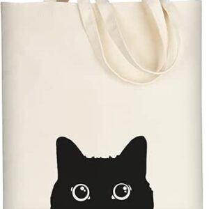 شنطة يد كبيرة توت قماشية جميلة للنساء من اوسفكاي، حقائب قطنية لطيفة قابلة لاعادة الاستخدام للتسوق والمدرسة والشاطئ وهدايا عصرية