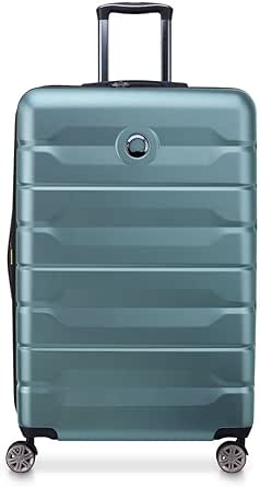 شنطة اير ارمور 79 سم بـ 4 عجلات دوارة من ديلسي تاريخ انتهاء الصلاحية: حقيبة بعجلات، بولي كربونات (PC) ABS، أخضر