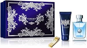 طقم هدية للرجال مكون من 3 قطع من فيرساتشي - او دى تواليت