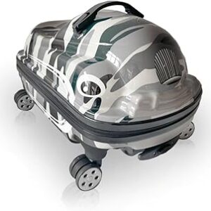 حقيبة سفر داشموبيل بهيكل صلب من توتشي كيدز (رمادي مموه)