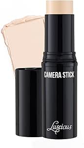 كريم اساس كاميرا ستيك من ترو اند لوشس - كريم اساس بتغطية كاملة - تركيبة لا تسبب انسداد المسام وترطيب - نباتي وخالي من البارابين ولم يتم اختباره على الحيوانات - 0.44 اونصة (درجة 0: عاجي)