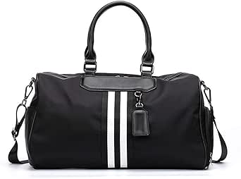 شنطة رياضية صغيرة لصالة الالعاب الرياضية للرجال والنساء، شنطة دفل للسفر والتمارين الرياضية مع جيب للاحذية وجيب مبلل، شنط سفر