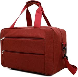 حقيبة كابين رايكونج رايناير 40 × 20 25 سم سفر يد للطائرة المقصورة حزام قابل للتعديل مع تعزيز للكتف. أحمر كاب2-انفي بوليستر