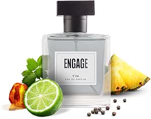 عطر انغيدج يين للرجال بتركيز ماء عطر 90 مل، عطر فاخر يدوم طويلا، هدية مثالية للرجال، لطيف على البشرة