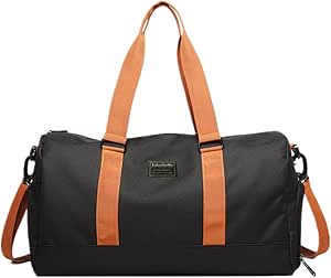 شنطة رياضية لليوغا مزودة بجيب، يمكنك وضع الحذاء بداخلها كما يمكنك اصطحابها اثناء السفر، خفيفة الوزن، للرجال والنساء، البوليستر نايلون، أسود