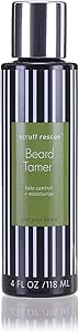 سكرف ريسكيو تامر اللحية، بلسم مرطب للتحكم في البشرة الخشنة أو العنيدة أو الشوكية والمغذية للبشرة الكامنة في البشرة. غني وغير دهني. لا يترك رائحة الخشب المسكلين ورائحة الحمضيات لا ينجر، 118 جم