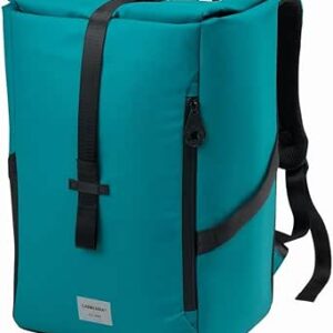 كابن ماكس شنطة ظهر بعجلات مقاس 40 × 20 × 25 من ايسيو مناسبة لاكياس المقصورة تحت المقعد (ار بي اي تي المعاد تدويرها)، بوليستر