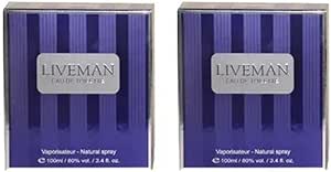 عبوة من قطعتين لايف مان او دو تواليت 100 مل، للرجال