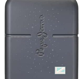 بيبي جينز شنطة سفر من جين كابين بلون ازرق مقاس 40 × 55 × 20 سم مصنوعة من مادة ABS مع قفل تي اس ايه مدمج بسعة 37 لتر ووزن 7 باوند و4 عجلات، لون ازرق، شنطة مقصورة