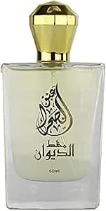 عطر عربي مخلط الديوان من اباك الصحراء - برائحة الفانيليا والعنبر والعود الابيض والمسك يدوم طويلا للرجال والنساء 60 مل