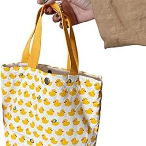 شنطة تسوق قماشية بطباعة زهور لطيفة للنساء، شنط تسوق قابلة للطي، شنطة تسوق قابلة لاعادة الاستخدام، شنطة يد متينة للتسوق اليومي والبقالة والسفر والتخزين والاستخدام اليومي