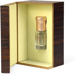 زجاجة عطر فارغة 3 مل مع علبة.. من بارو عود اند بيرفيومز للجنسين