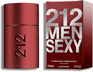 عطر 212 سيكسي للرجال من كارولينا هيريرا - او دي تواليت، 50 مل