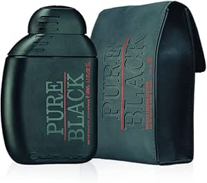 عطر بيور بلاك رجال من كرياشن لاميس، او دى تواليت - 100 مل