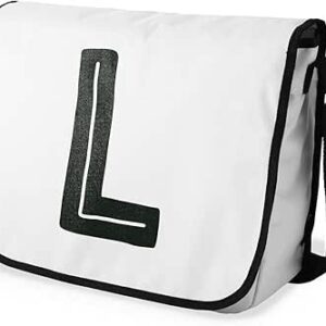 بوناميزون شنطة ماسنجر مدرسية مطبوعة رقميا للطلاب، شنطة كروس بودي وشنطة ساعي، شنطة كتف للمدرسة، العودة الى المدرسة، المقاس: 29 × 36 سم، ألوان متعددة